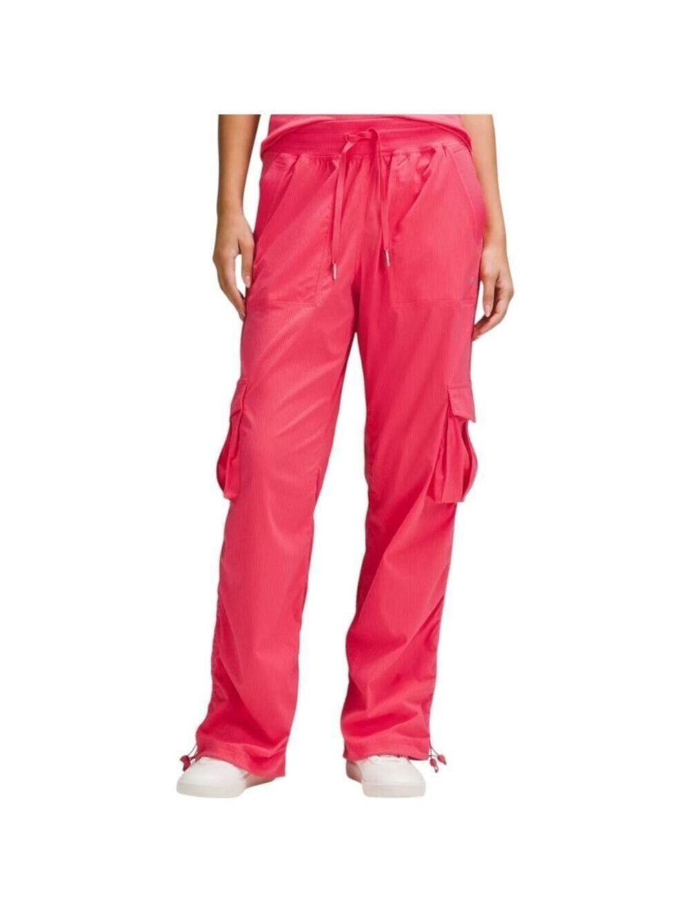 LULULEMON Dance Studio Relaxed-Fit Mid-Rise Cargo Pant Glaze Pink Medium